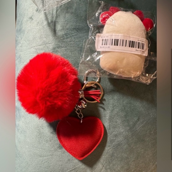 NWT—4 Key Chains/Purse Charms & 1 Tiny Cow—SPARKLY! Customer appreciation gifts! - Picture 11 of 13